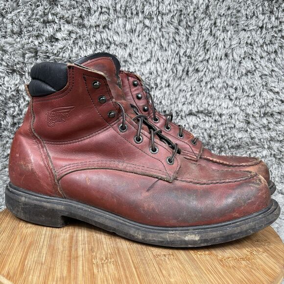 Vintage Red Wing Heritage Leather Work Boots Men's 13 D 202 - Picture 1 of 10